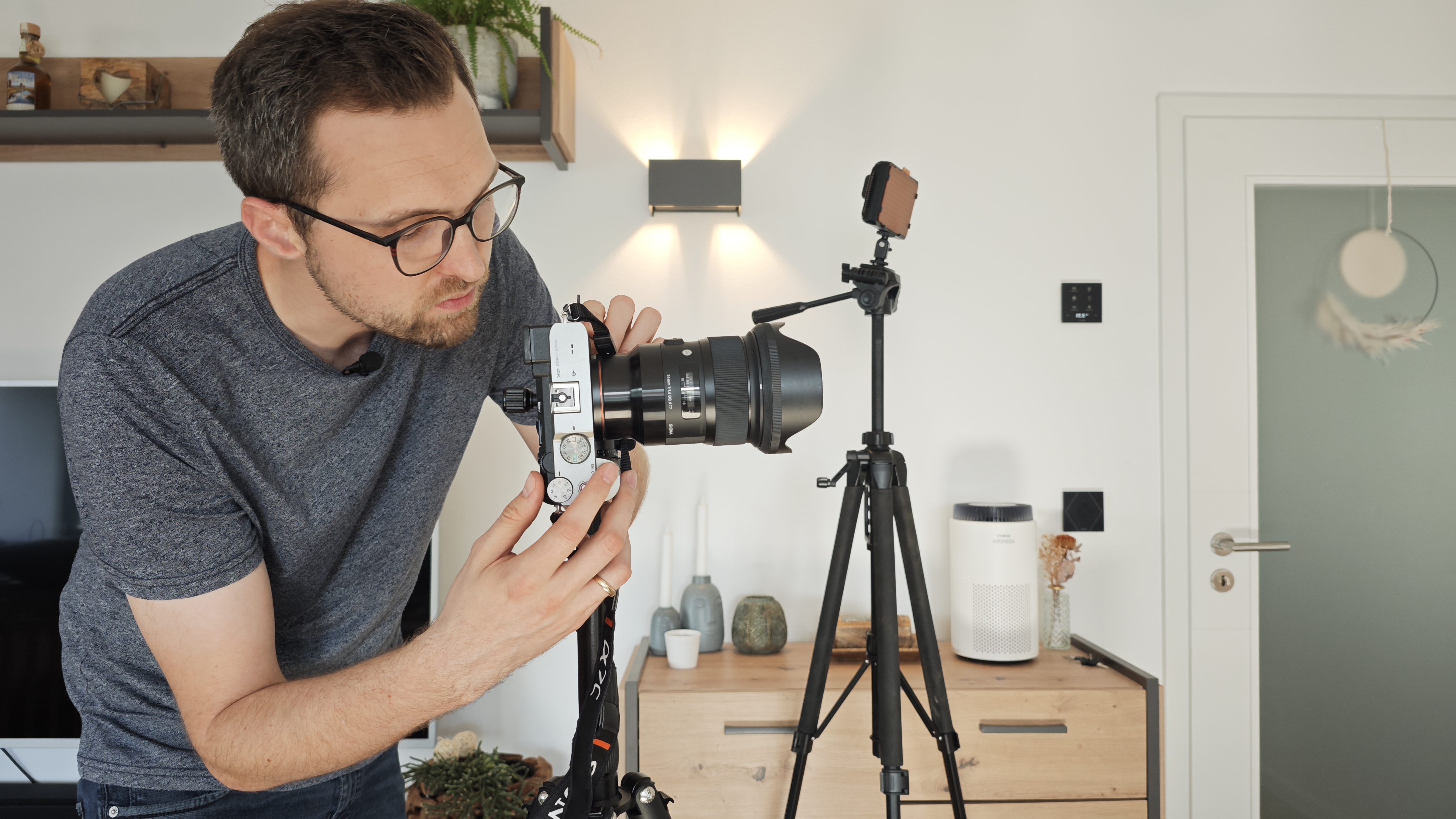 Behind the Scenes - Professionelle Kamera-Arbeit
